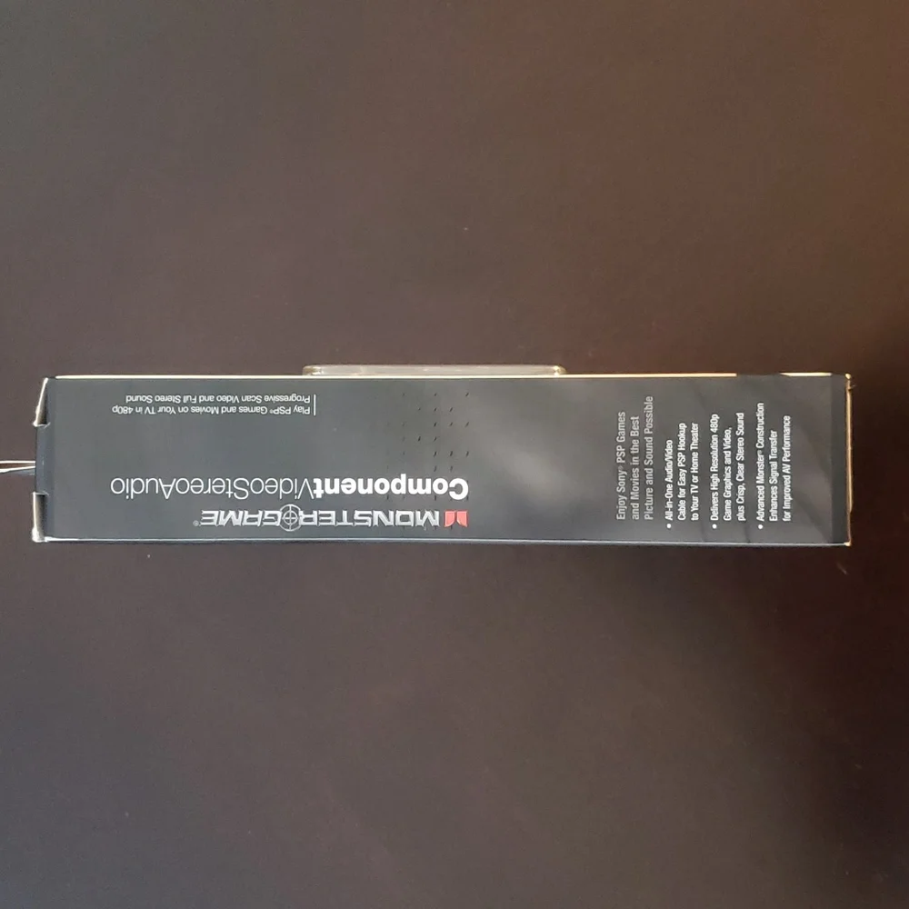 Monster Game Component Video Stereo Audio for PSP